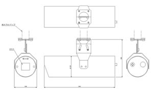 筒型カメラケース　（LONG）　仕様　図面1