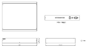 ビデオスキャンコンバーター　オプション品　仕様　図面1