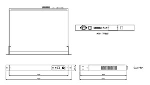 音声コンピューター　RR21XⅢ　仕様　図面1