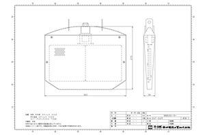 指向性スピーカー　ＭＵＳＥ　ＳＮＦ－Ｓ２Ｒ　図面1